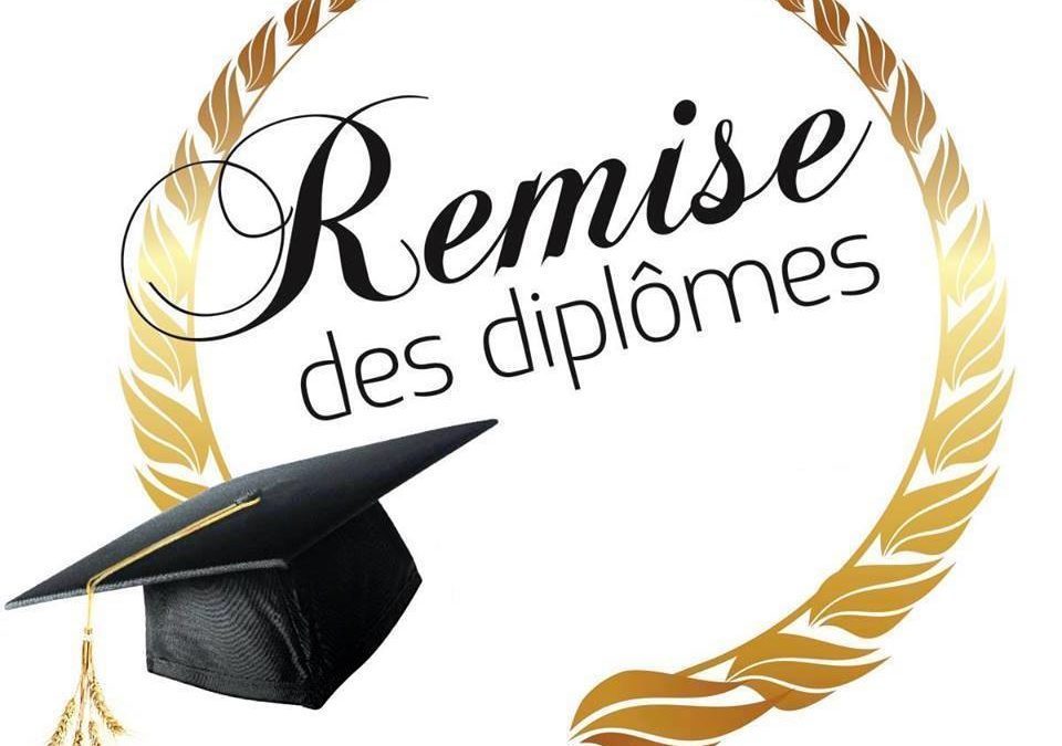 Cérémonie de remise des diplômes