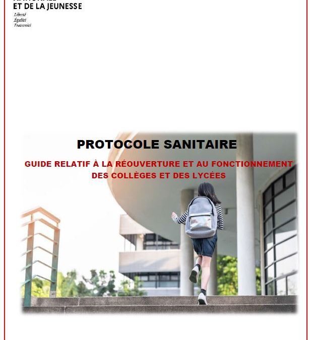 Mise en place du protocole sanitaire au collège la Neustrie