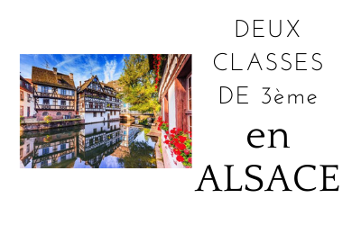 Deux classes de 3e en ALSACE