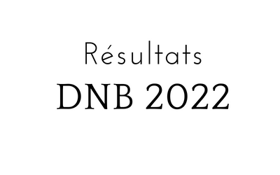 Résultats du DNB