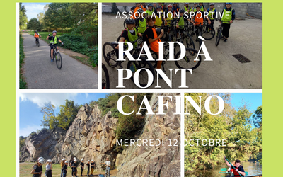 Belle journée à Pont Cafino pour l’AS Raid