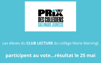 Prix littéraire des collégiens