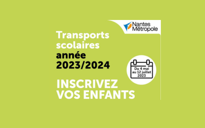 Transports scolaires – Inscription 2023/2024